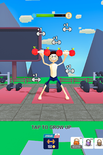 Gym Workout Clicker: Muscle Up